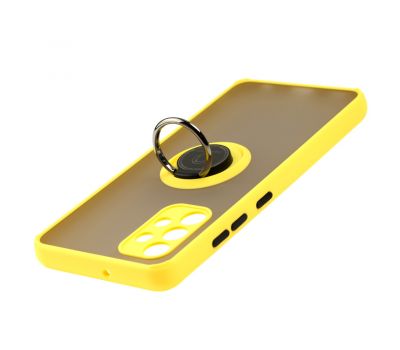 Чохол для Samsung Galaxy A32 (A325) LikGus Edging Ring жовтий 3332693