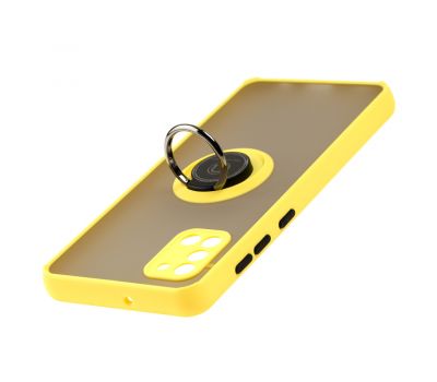 Чохол для Samsung Galaxy A31 (A315) LikGus Edging Ring жовтий 3332660