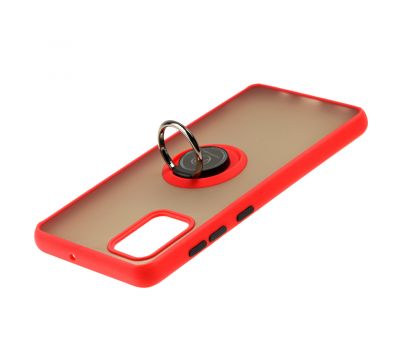 Чохол для Samsung Galaxy A71 (A715) LikGus Edging Ring червоний 3332911