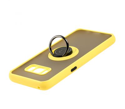 Чохол для Samsung Galaxy S8 (G950) LikGus Edging Ring жовтий 3333411