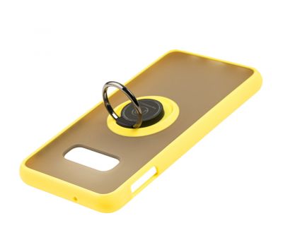 Чохол для Samsung Galaxy S10e (G970) LikGus Edging Ring жовтий 3333206