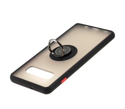 Чохол для Samsung Galaxy S10+ (G975) LikGus Edging Ring чорний / червоний 3333200