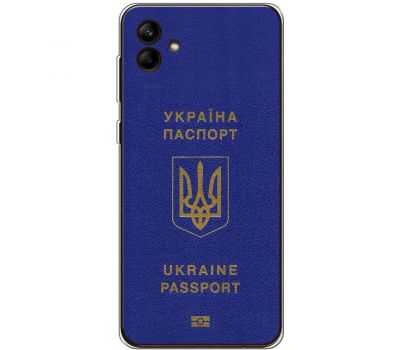 Чохол для Samsung Galaxy A04e (A042) MixCase патріотичні Україна паспорт