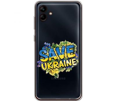 Чохол для Samsung Galaxy A04e (A042) MixCase патріотичні save ukraine