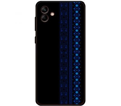Чохол для Samsung Galaxy A04e (A042) MixCase патріотичні синій колір вишиванки