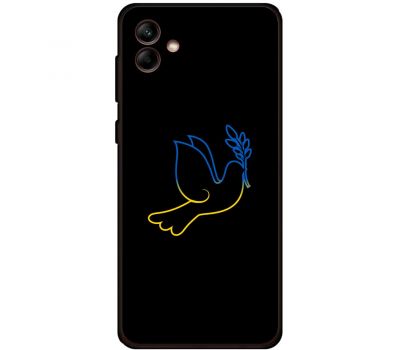 Чохол для Samsung Galaxy A04e (A042) MixCase патріотичні синє-жовтий голуб
