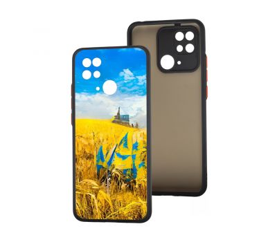 Чохол для Xiaomi Redmi 10C MixCase патротичні пшениця