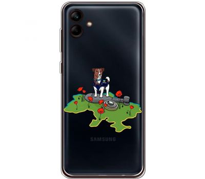 Чохол для Samsung Galaxy A04e (A042) MixCase Патрон захисник України