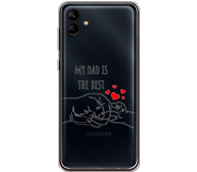 Чохол для Samsung Galaxy A04e (A042) MixCase День батька My DAD is the Best