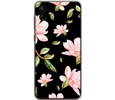 Чохол для Samsung Galaxy A04e (A042) MixCase квіти рожеві квіти