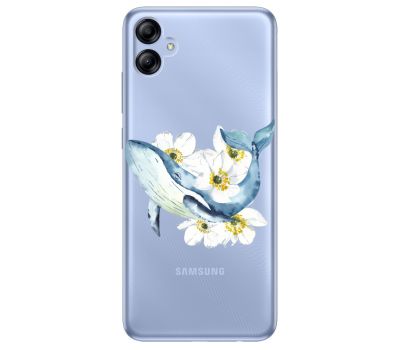 Чохол для Samsung Galaxy A04e (A042) MixCase кит у квітах