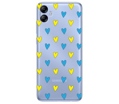 Чохол для Samsung Galaxy A04e (A042) MixCase Ukraine серця