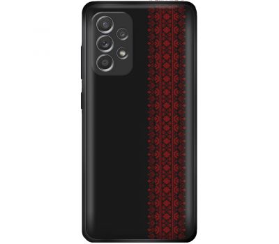 Чохол для Samsung Galaxy A52 MixCase патріотичні червоний колір вишиванки