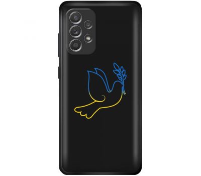 Чохол для Samsung Galaxy A52 MixCase патріотичні синє-жовтий голуб