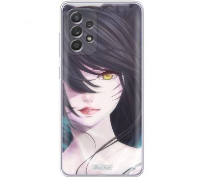 Чохол з аніме для Samsung Galaxy A52 Mixcase дівчинка із золотими очима