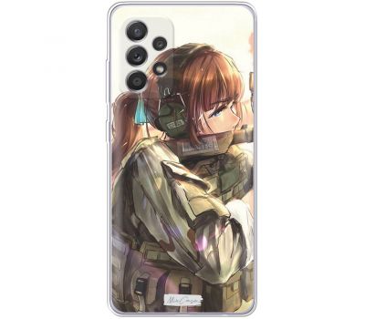 Чохол з аніме для Samsung Galaxy A52 Mixcase дівчинка аніме дівчинка воїн