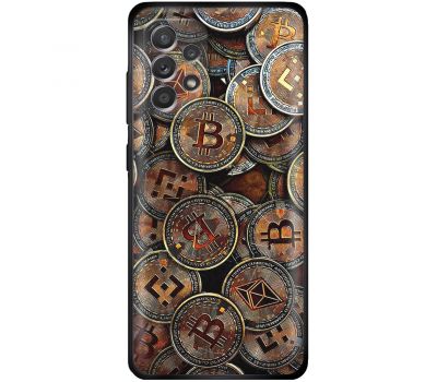 Чохол для Samsung Galaxy A52 MixCase гроші bitcoins