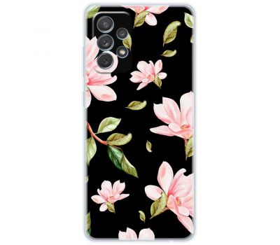 Чохол для Samsung Galaxy A52 MixCase квіти рожеві квіти