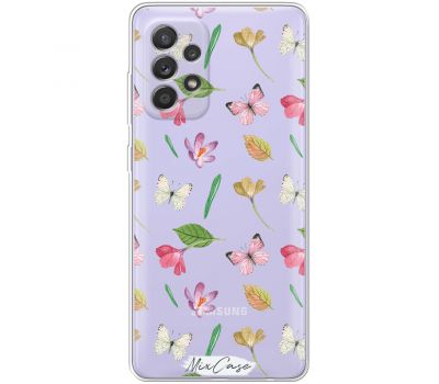 Чохол для Samsung Galaxy A52 Mixcase весняні квіти