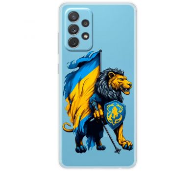 Чохол для Samsung Galaxy A52 MixCase патріотичні Український лев