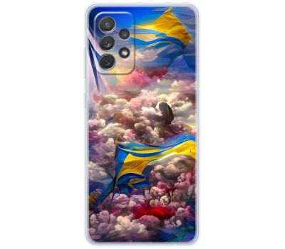 Чохол для Samsung Galaxy A52 MixCase патротичні Прапор фарбами