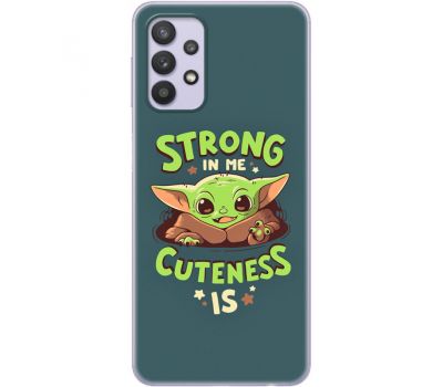 Чохол BoxFace Samsung A325 Galaxy A32 Strong in me Cuteness is