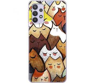 Чохол BoxFace Samsung A325 Galaxy A32 Sleepy Cats