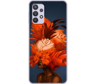 Чохол BoxFace Samsung A325 Galaxy A32 Exquisite Orange Flowers