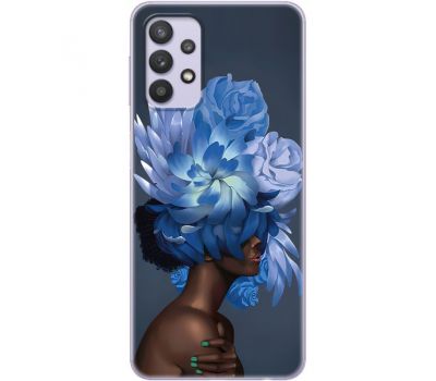 Чохол BoxFace Samsung A325 Galaxy A32 Exquisite Blue Flowers