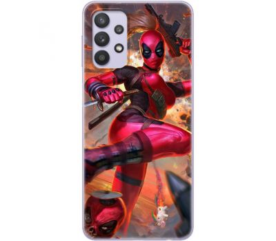 Чохол BoxFace Samsung A325 Galaxy A32 Woman Deadpool