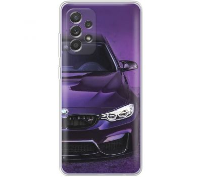 Чохол для Samsung Galaxy A13 (A135) MixCase авто бмв фіолетовий