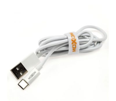 Зарядний пристрій Moxom KH-69 Type-C 2USB/2.1A білий 3343001