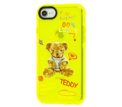 Чохол для iPhone 7 / 8 / SE 20 Neon print Teddy