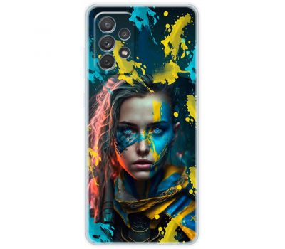 Чохол для Samsung Galaxy A13 (A135) MixCase патріотичні воєвнича Українка