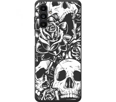 Чохол для Samsung Galaxy A14 MixCase Skull and Roses