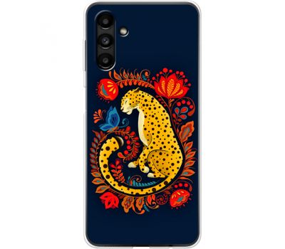 Чохол для Samsung Galaxy A14 MixCase Petrykivka Leopard