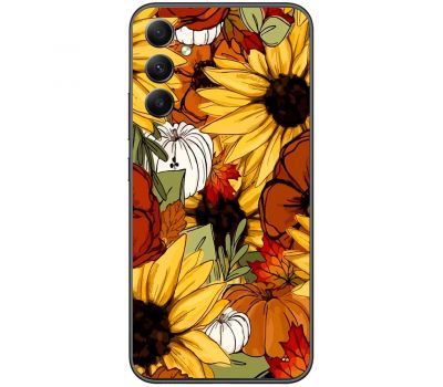 Чохол для Samsung Galaxy A14 MixCase осінь гарбузи і соняшники
