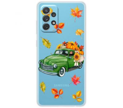 Чохол для Samsung Galaxy A13 (A135) MixCase осінь авто з гарбузами