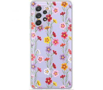 Чохол для Samsung Galaxy A13 (A135) Mixcase квіти патерн квіткових ліан
