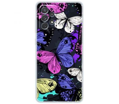 Чохол для Samsung Galaxy A13 (A135) MixCase метелики кольоровий мікс
