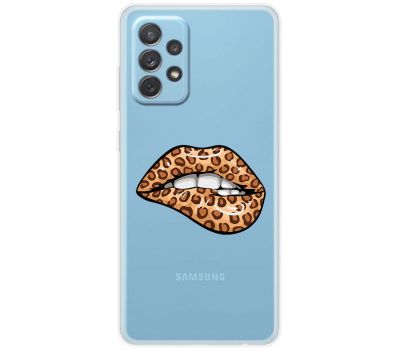 Чохол для Samsung Galaxy A13 (A135) MixCase Леопард губи