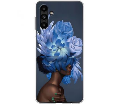Чохол для Samsung Galaxy A14 MixCase Exquisite Blue Flowers