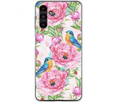 Чохол для Samsung Galaxy A14 MixCase Birds and Flowers