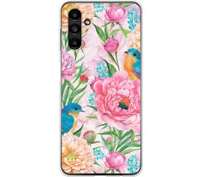 Чохол для Samsung Galaxy A14 MixCase Birds in Flowers