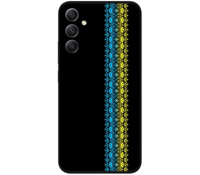 Чохол для Samsung Galaxy A14 MixCase патріотичні синє-жовтий колір вишиванки