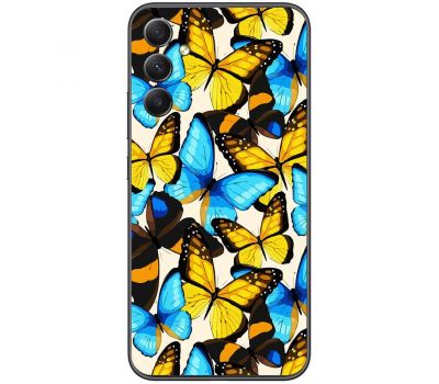 Чохол для Samsung Galaxy A14 MixCase метелики різнокольорові