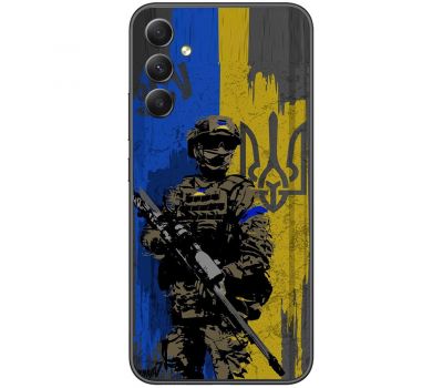 Чохол для Samsung Galaxy A34 (A346) MixCase патріотичні український воїни
