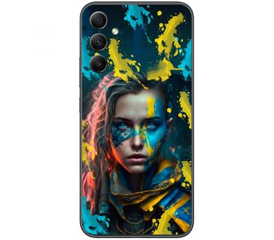 Чохол для Samsung Galaxy A34 (A346) MixCase патріотичні воєвнича Україна