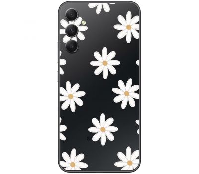 Чохол для Samsung Galaxy A54 (A546) Mixcase квіти патерн ромашок