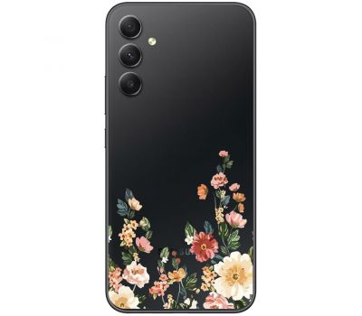 Чохол для Samsung Galaxy A54 (A546) Mixcase квіти квіточки